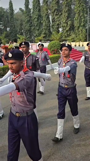 #scout and guide # republic day 🇮🇳#ggv #guru ghasidas vishwavidyalaya #prade #26january#students #ug