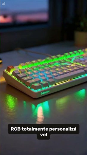 Teclado mecânico Aula F75 75% Wireless Link nos comentarios
