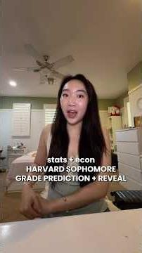 HARVARD DOUBLE MAJOR PREDICT + REVEAL MY GRADES (surprising) 📚