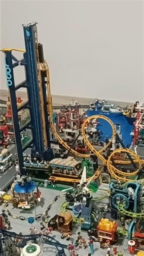 Lego loop coaster Looping Achterbahn City Train