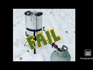 Deep fry Turkey Fail