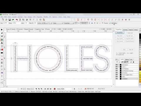 Auto Mounting Holes Tool - LED Wizard 7.1