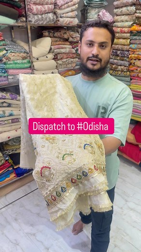 128 reactions · 8 comments | Dispatch to #odisha . . Kar Dana new design handwork panel work very beautiful design embroidery work sequence work stone work so beautiful panel fingerprint design new update very nice quality fabric, cosmos, tissue, silk smart Fabric Lega, for you for use Sharara and Kurta top and bottom all fabric use . . . . . . #embroidery #fabric #pure #design #lehengas #new #instagram #like #virals #reelsvideo #businesses | Delhi cutpiece fashion | Facebook