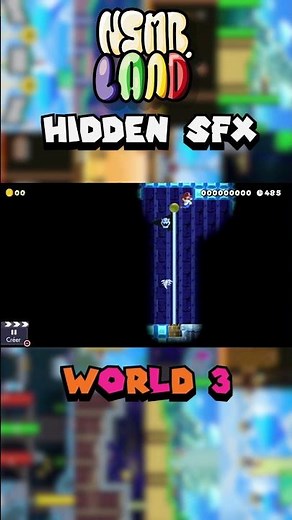 NSMBL - World 3 Hidden SFX (smm2 / Mario maker 2)