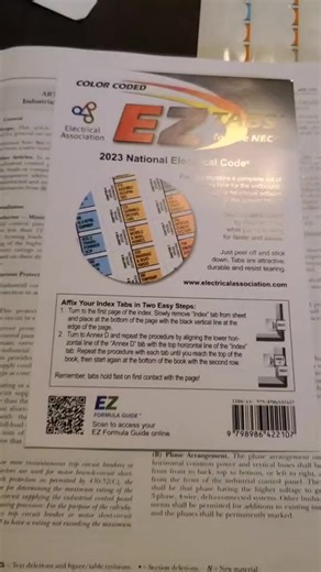 ⚡️⚡️DMC Electric ⚡️⚡️ The best code book tabs out there. These wil help you navigate the book more efficiently during your exam. #feelitreelit #electrician #lifestyle #education #tradesman #dirtyhandscleanmoney #smallbusinessowner #electricalcontractor #electricity #electricianlife #Electric #electricalwork #electrical #teaching #teacherlife | DMC Electric