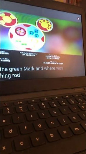 Mickey’s silly problem credits: me reading captions