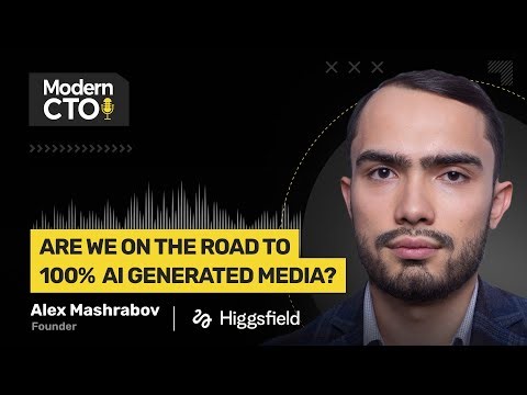 Are We on the Road to 100% AI Generated Media? with Alex Mashrabov, Founder at Higgsfield AI