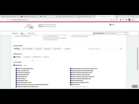 ATI Dynamic Quiz Tutorial