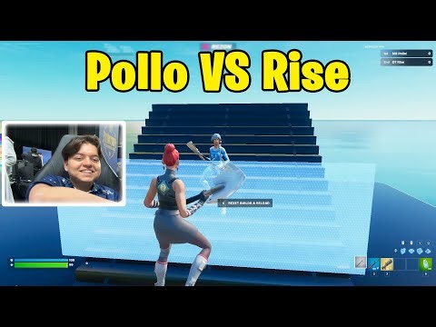 Pollo VS DT Rise 1v1 Buildfights! #fortnite