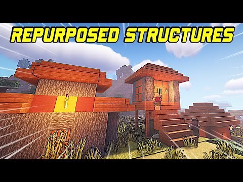 Estructuras Para Tu Aventura | Repurposed Structures Mod | Forge | Minecraft 1.18.1 - 1.15.2 |