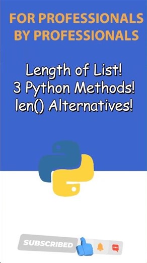 3 Ways to Find the Length of a List in Python | len(), Loop & length_hint