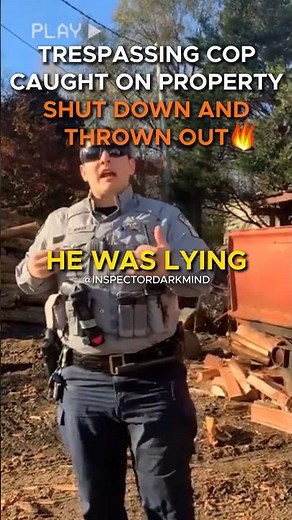 Lying Cop With No Warrant Trespassed On Private Property, Owned, Schooled and Dismissed by Owner!