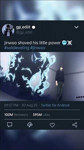 Jinwoo Shows His LITTLE Power 😈 | Shadow Monarch & His Army Rise | #SoloLeveling #shadowmonarch