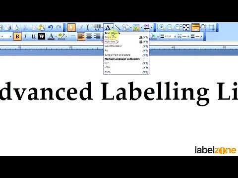 Inserting Single & Multi Line Text Boxes in BarTender