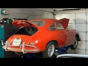 1958 Porsche 356A Engine removal #havasuporsche #davidbustamente