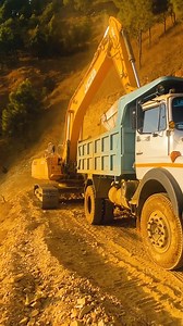 Excavator Loading Dump Trucks | Trackhoe | Excavator Planet