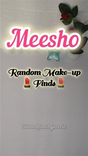 Meesho Makeup Haul For women |Meesho Makeup Products | Meesho random finds #meesho #shop #meeshohaul