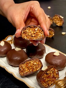 710K views · 3.4K reactions | Peanuts & Oats Chocolate - No Added...