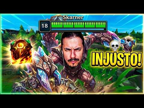 He's the tankiest champion in the top lane in this patch, it's really unfair! - Skarner Top Immortal