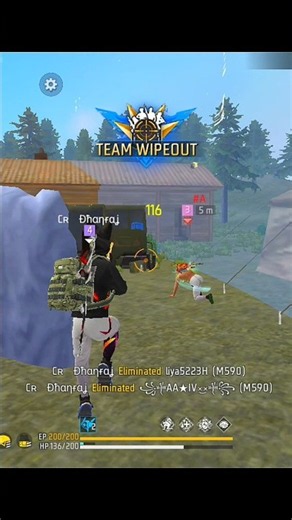 back to back 1v3 in grandmaster lobby 💀😱 #shorts #freefire #clutch #rankpush #1v3
