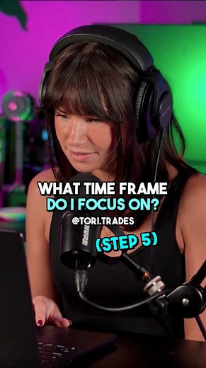 What time frame do I focus on? I always do a top down analysis. I start from the monthly time frame, then weekly, daily, and finally, the 4-hour. That’s where I enter, exit, and manage all my trades! | Tori Trades