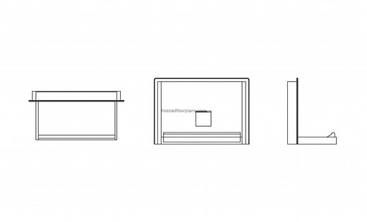 Koala Baby Changing Station - Free CAD Drawings