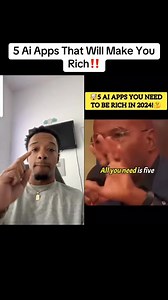 4.7K reactions · 126 comments | 5 Ai Apps That Will Make You Rich‼️ | Kiee Gipson | Facebook