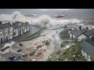 UK In CHAOS! Storm Amy Slams Ireland And Scotland, Destroying Homes And Uprooting Trees