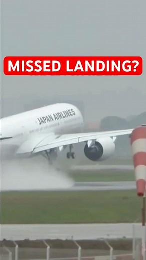 Why Planes Touch the Runway and Take Off Again🤫
