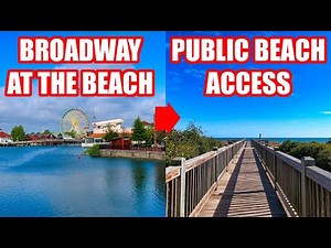 Myrtle Beach Driving Tour from Broadway at the Beach to Public Beach Access on Ocean Boulevard!
