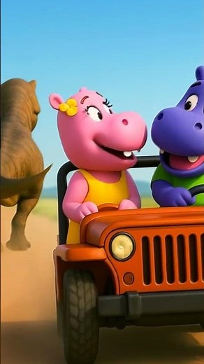 🦖 Cute Dinosaur Song! Rawr-Rawr Dance! #shorts #nurseryrhymes #trending #kidssong #ytshorts #forkids