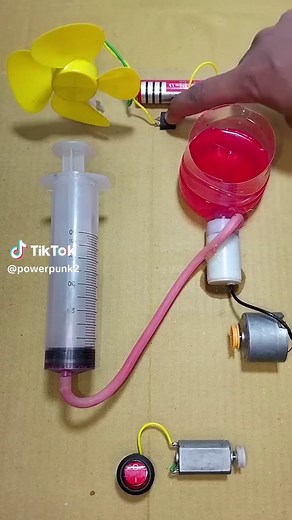 DC Motor Science Experiment Project for Kids