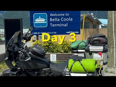 Harley Davidson Pan America Heckman Pass Bella Coola BC