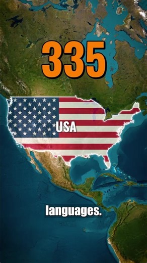 840 Languages in One Island? (Top 5) #shorts#languages#geography#top5#map#facts#education#USA