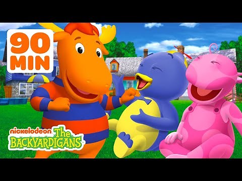 Tyrone's Friendship Adventures! w/ Pablo & Uniqua | 90 Minutes | The Backyardigans