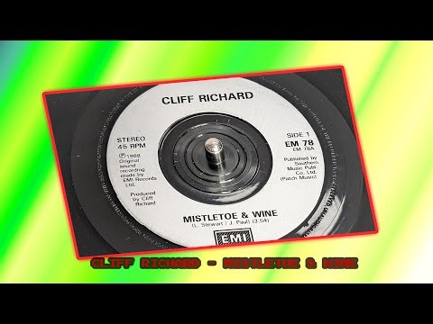 Cliff Richard - Mistletoe and Wine (1988 7" Single)