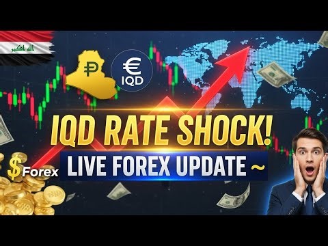 LIVE NOW: Iraqi Dinar Exchange Rate SHOCK on Forex! | IQD Revaluation Breaking News 2025