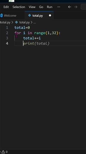 how to total range in python 👨‍💻#coding #codingbat #python #programming #ai #javascript #viral #