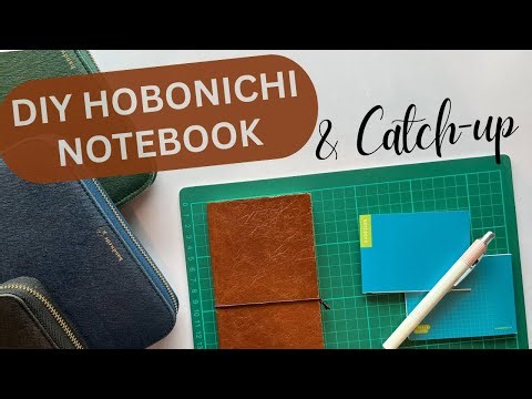 Rebinding my Hobonichi Weeks…and setting up my new one | The Ink Tide 🌊