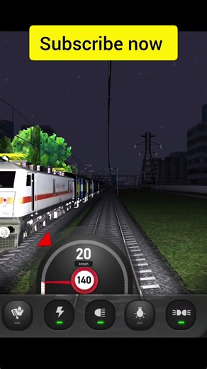 Train Rajdhani Express Cross😮