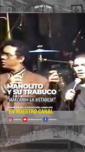 💥 “Marcando la Distancia” – Manolito y su Trabuco | Clásico de la Timba Cubana