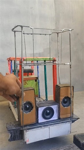 | Mini DJ sound bass System heavy load Setup | #shorts #trending