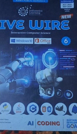 Class 6th ch 6 live wire computer book#back exercise #army #schoolassessment #class