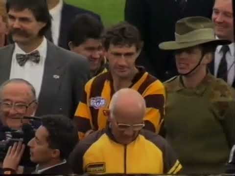 1991 AFL grand final medal presentation