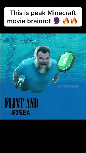 FLINT AND STEEL (Audio) #minecraftmovie #flintandsteel #remix #edit #ytp