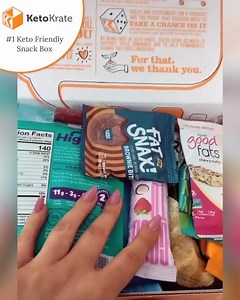 507 reactions · 107 shares | Stock your shelves with the best keto snacks delivered monthly. | KetoKrate | Facebook