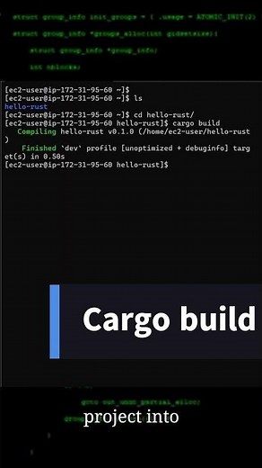 Part 40 – cargo: Rust’s Power Tool for Building Projects (Part 1)
