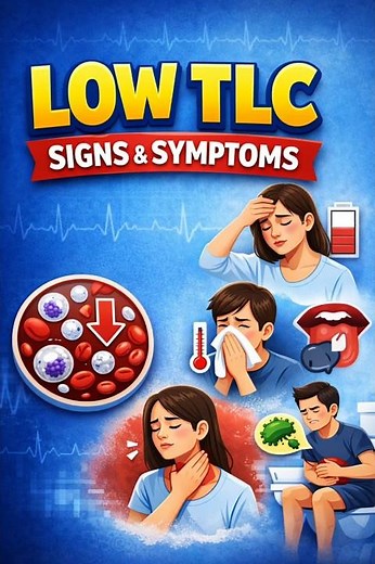 Low TLC sign & symptoms|| #Leukopenia #NursingEducation #MedicalKnowledge #HealthAwareness