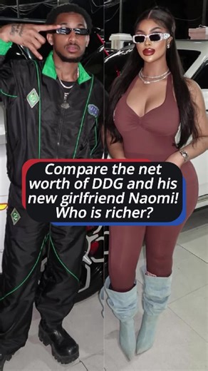 Comparing DDG and Naomi's Net Worth
