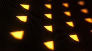 Download Ten Seconds Countdown digital golden number LED Panel for free